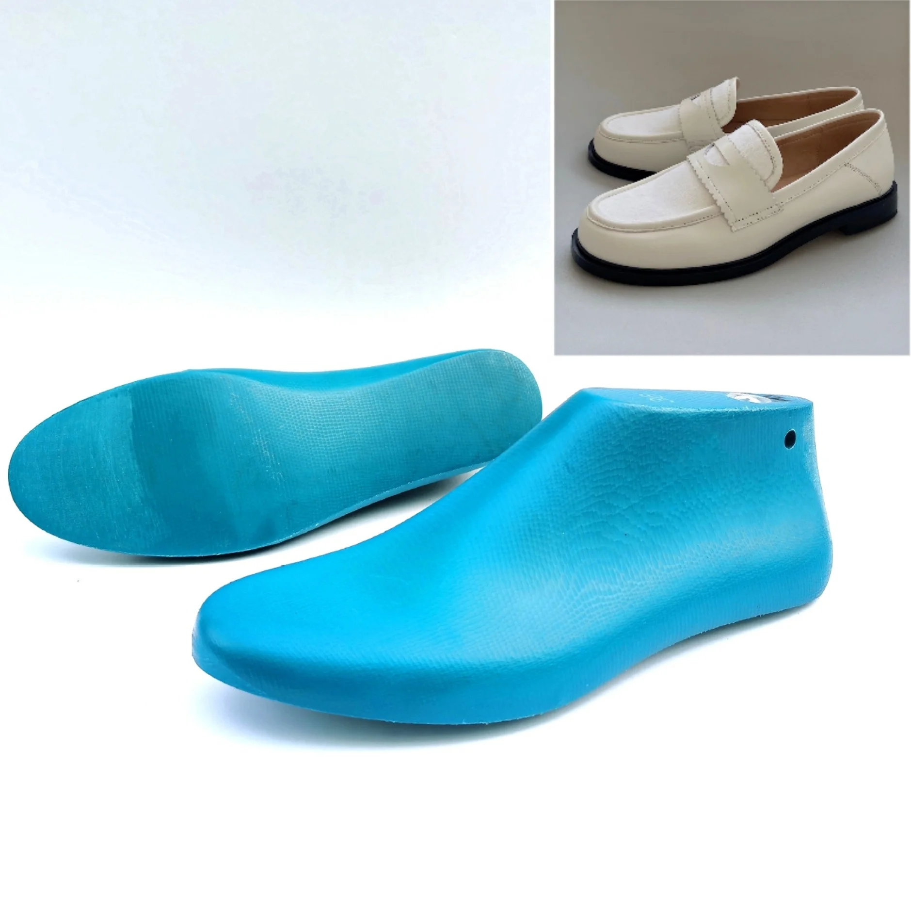 woman 1.8cm loafers shoe plastic shoe lasts