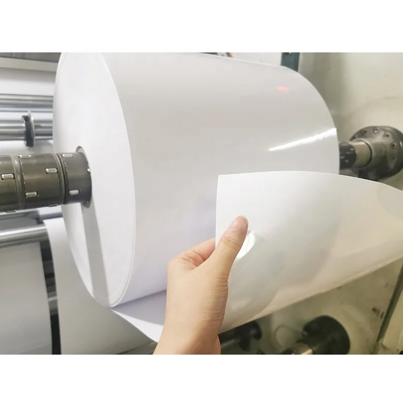 Glossy White PVC Sheet/White Color Rigid PVC Film Plastic Roll/500 micron PVC for Vacuum Forming