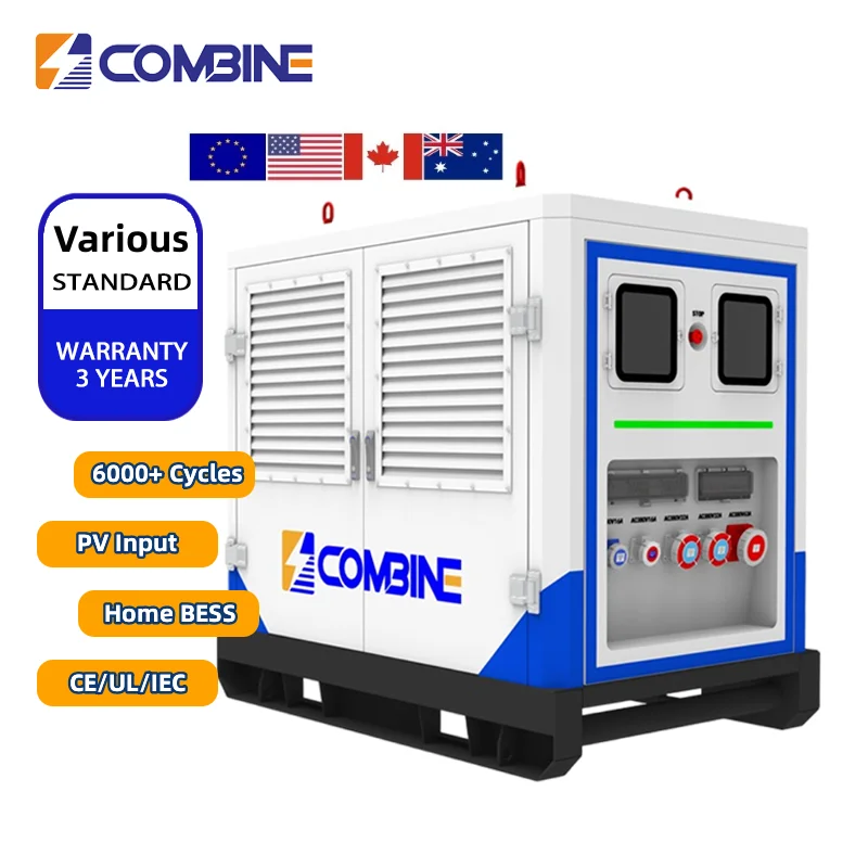 COMBINE 75kwh Backup Power system with Solar Inverter Residential Emergency Power Supply Hybrid Home Energy Storage System