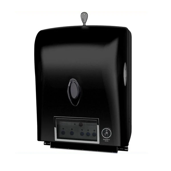 Wall mounted ABS plastic white black gold toilet automatic infrared sensor paper towel dispenser