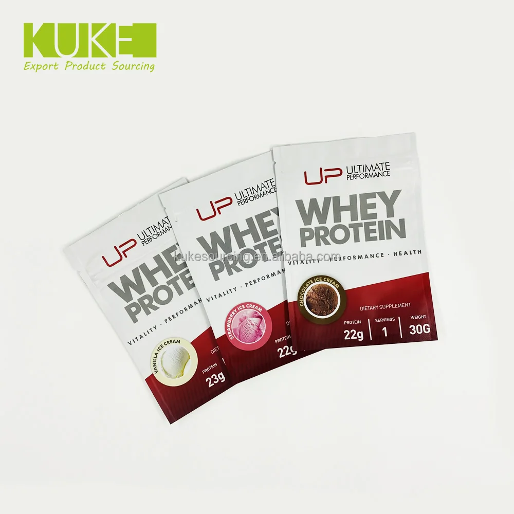 30g 50g 100g Matte 3 Side Sealed Pouch Plastic Doypack Mini Sachet Powder Packaging Bag