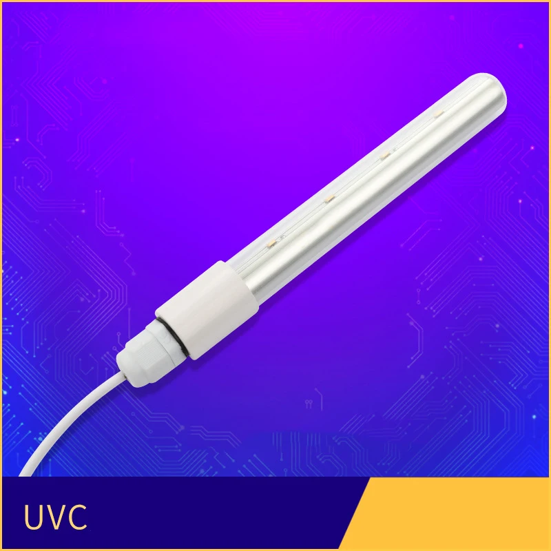 Аквариумная ультрафиолетовая лампа UVC Световая трубка бактерицидная удаление водорослей стерилизация дезинфекция стерилизатор светодиод