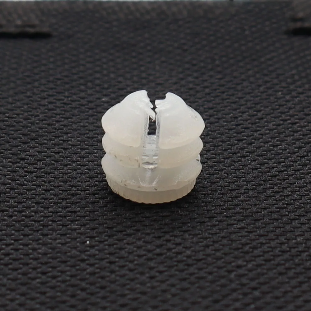 Transparent Plastic Nylon Nuts Furniture Connector Fitting Metric Certificate Fastener for Home Decor