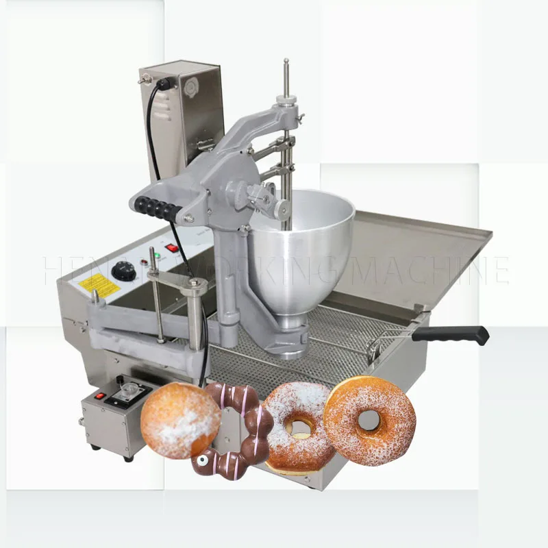 electric mini small pon de ring mochi donut ball making frittieren machine fryer