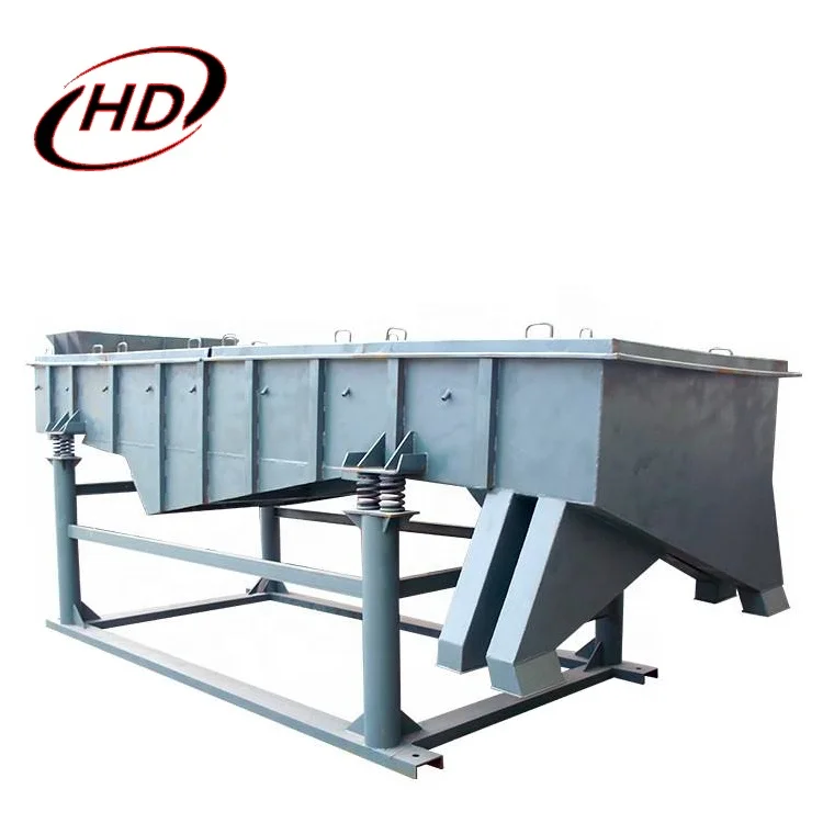 High Efficient Carbon Steel Multi-layer Linear Vibrating Screen Sieve Classifier For Dry Sand