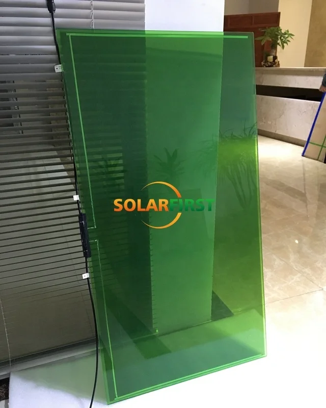 Wholesale 10% 20% Transparent Solar Panel Cadmium Telluride Thin Film BIPV