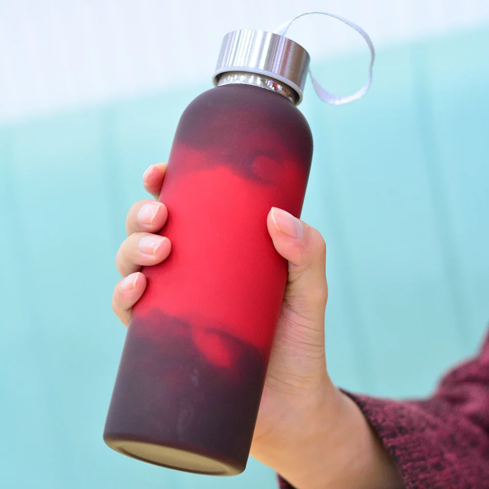 Color Changing Cup Magic Heat Sensitive Color Changing stainless steel thermal water bottle mug cup