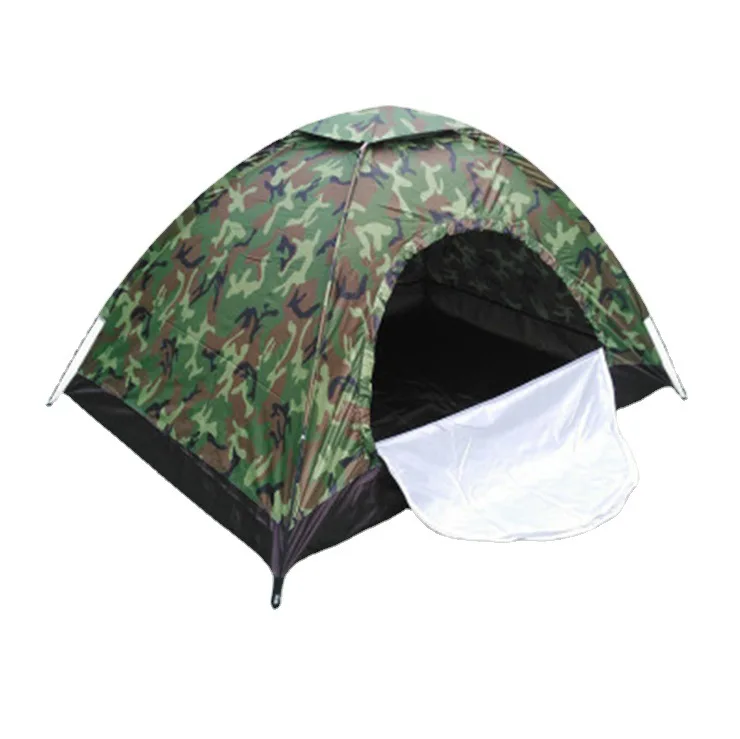 Customized Camouflage Camping Accessories 1-2 person/2-3 person/3-4 person Automatic Camping Picnic Tent