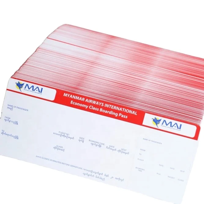 Новинка, термобилетов на самолёт под заказ, термопропуск на самолёт, термоклейкий посадочный пропуск