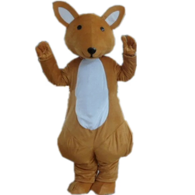 Коричневые костюмы талисмана-кенгуру/талисман на заказ/талисман