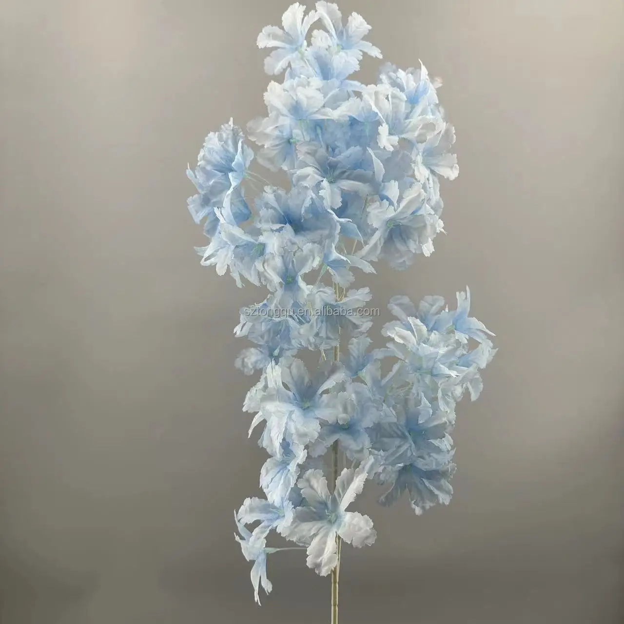 Wholesale simulation white pole cherry blossom wedding auditorium Home hotel studio cloth field artificial flower manufacturers