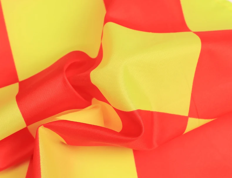 Soccer Linesman Referee Flags Football Referee Flags Metal Pole Foam Handle With Carring Tote Athletic Sport Game Flag