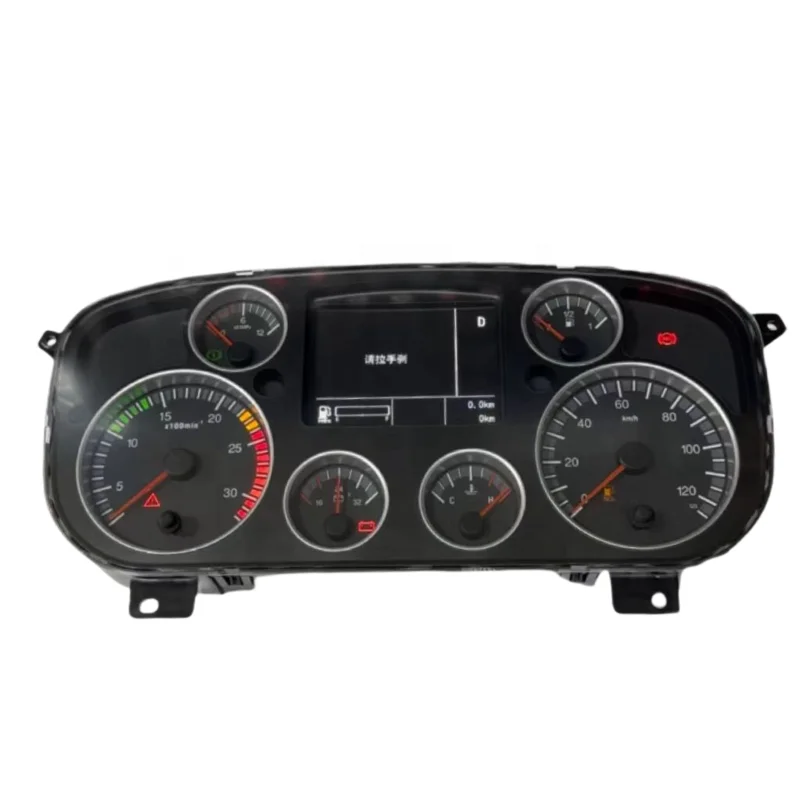 Original components of WG9918581111 HOWO truck cab combination instrument panel assembly