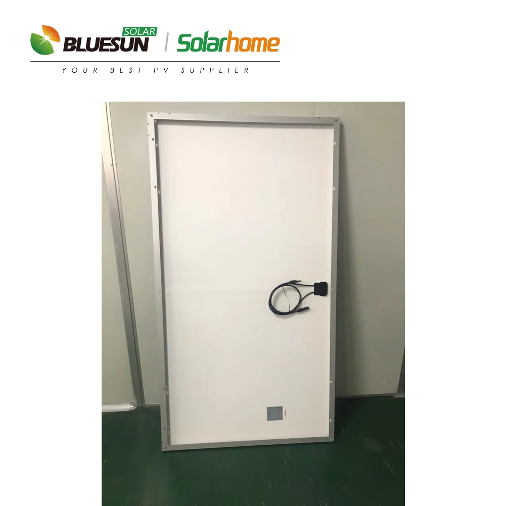 Bluesun Shingled Solar Panel 500W Monocrystalline Solar Panel System Overlapping Solar Panel 500W