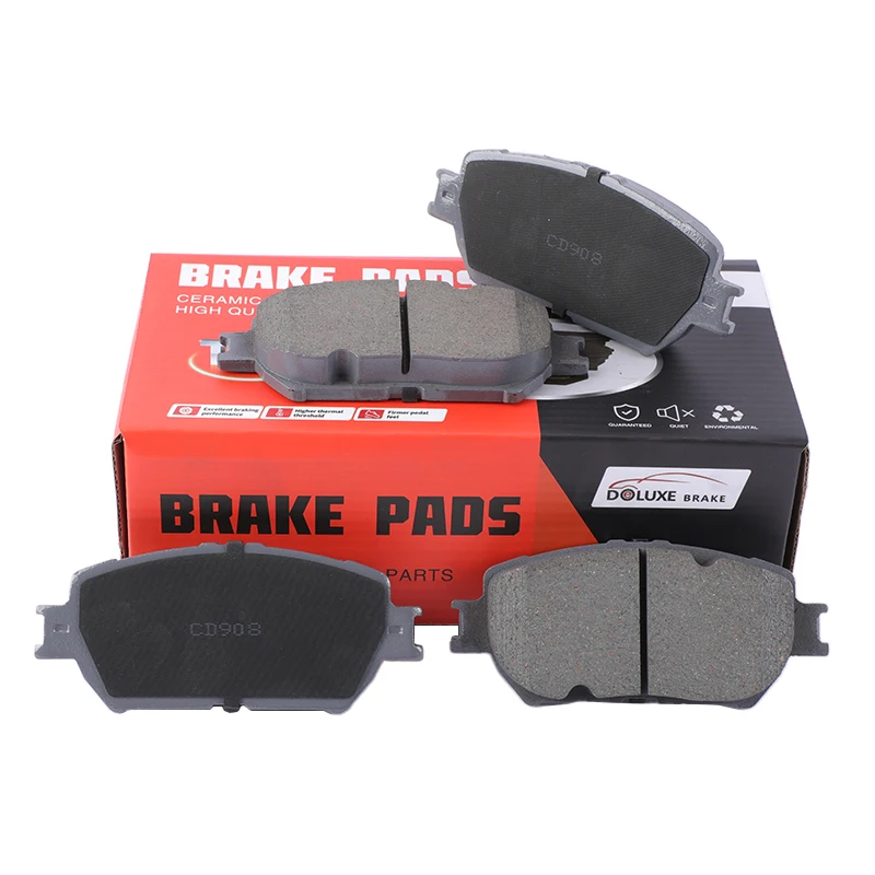 China brake pads manufacturer auto brake systems pastillas de freno automotive ceramic disc brake pads for Lexus