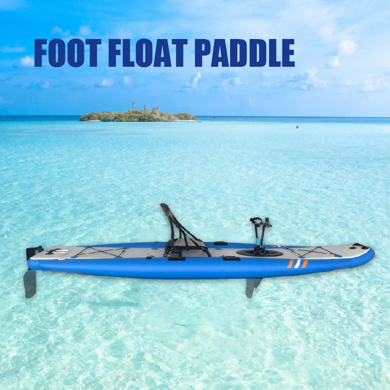 Outdoor can be customized  Inflatable Stand Up Paddle Board Pedal Drive System Comes