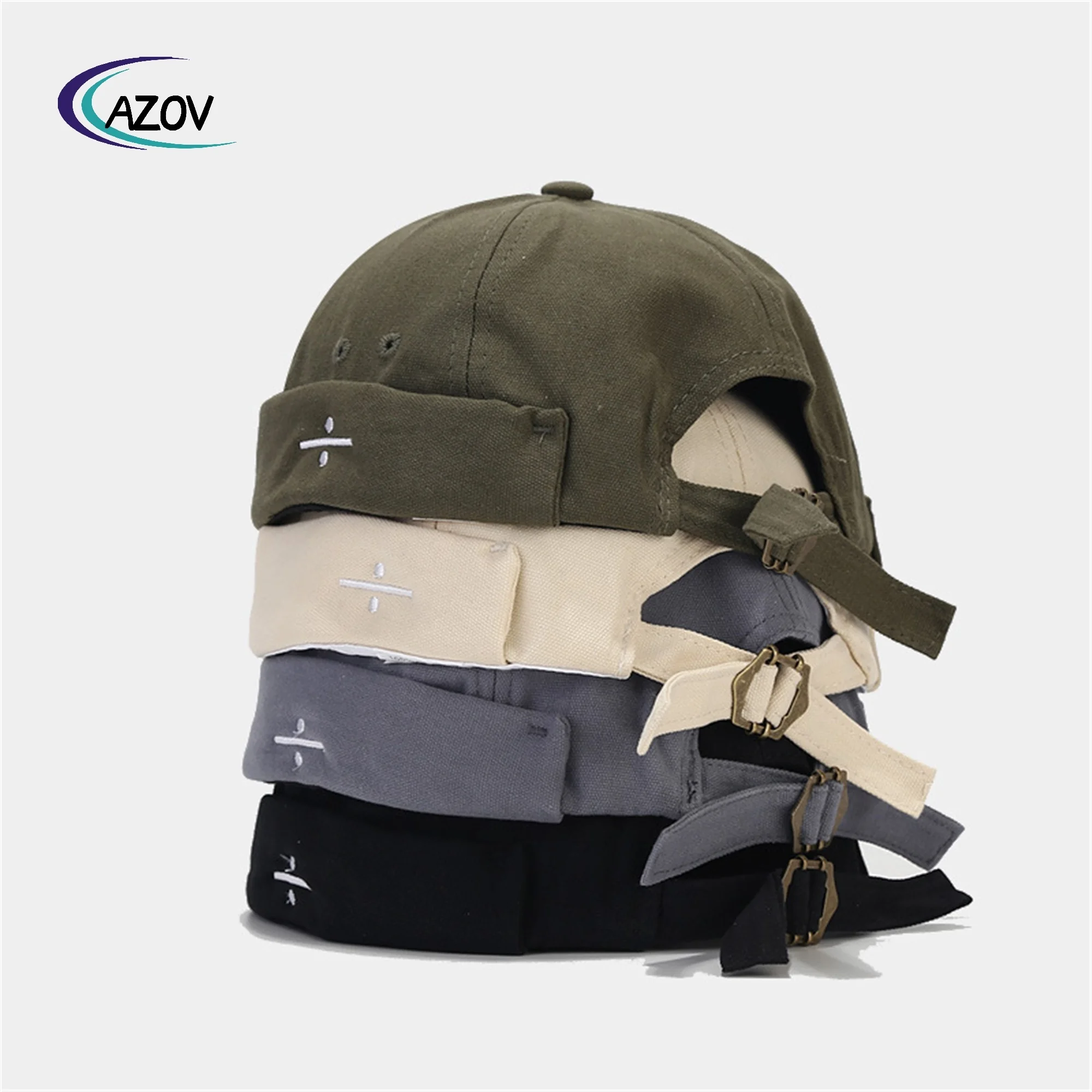 Chinese landlord hat  minus embroidery personalized yuppie hat online influencer fashion skullcap stage performance cap