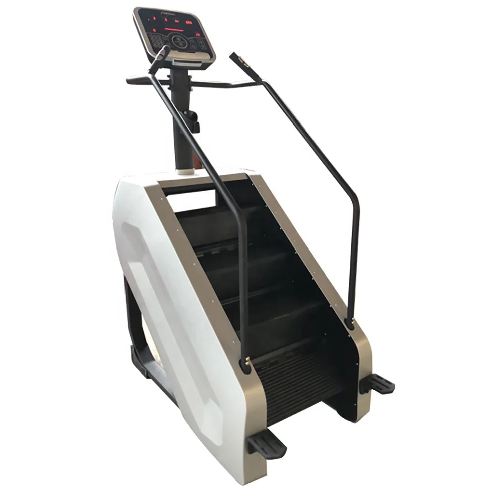 Заводская оптовая продажа шаговый тренажер с ЖК-консоли для тренажерного зала 10 передач набор занятий фитнесом