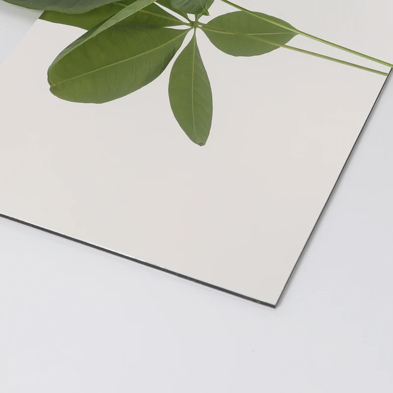 Modern Outdoor Aluminum Composite Panel ACP Sheet Mirror Aluminium PE PVDF Printing Facade Wall Apartment Decoration