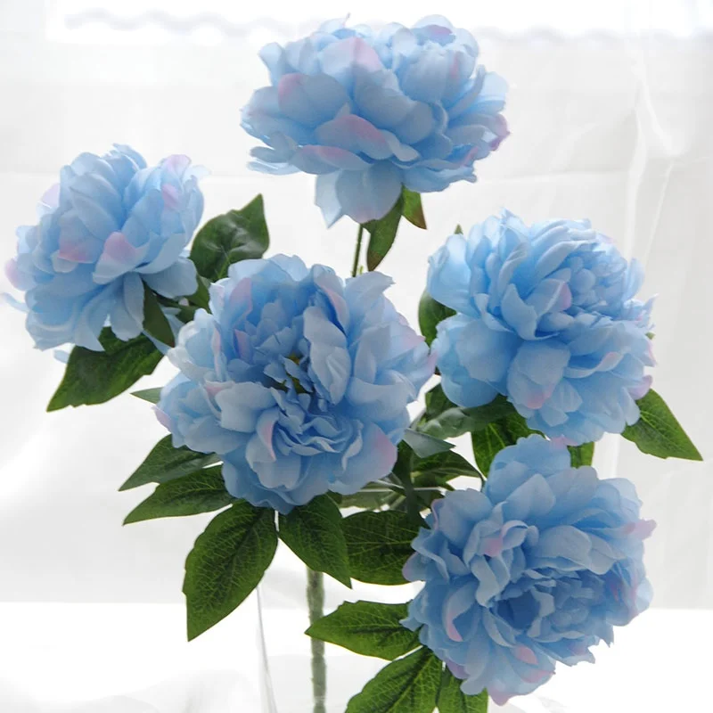 FB-002 Original Factory Wholesale Wedding Decoration Artificial Flowers French Peony Bouquet
