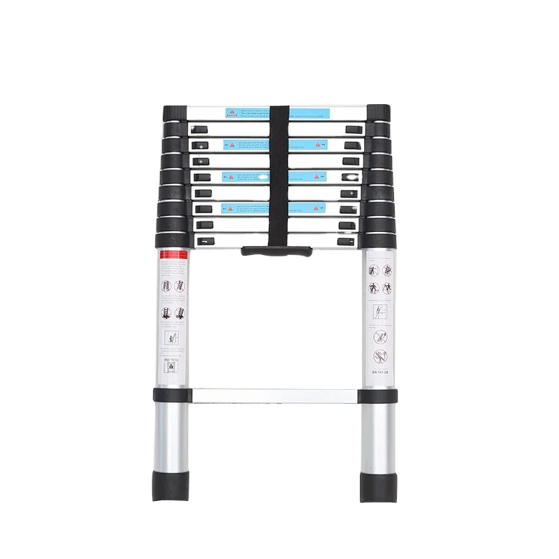 Durable En131 Certificate Telescopic Ladder Aluminum Capacity Extension Multi-purpose Folding Ladder