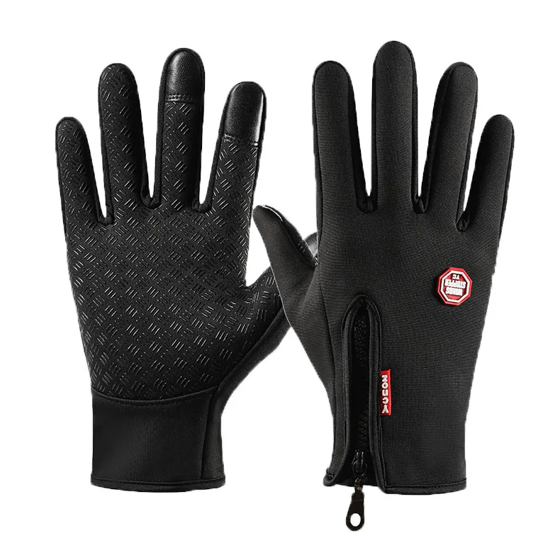 Ветрозащитные зимние перчатки для активного отдыха велосипедные мужчин и