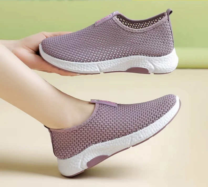 Cheap women sneaker walking shoes summer breathable