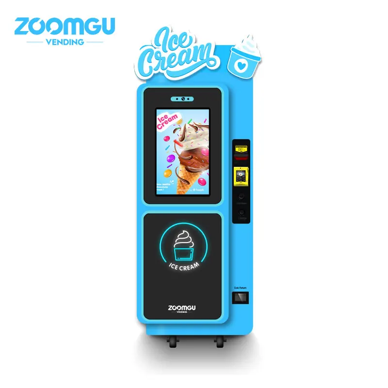 Zoomgu OEM/ODM Customized Vending Machine Soft Ice Cream Vending Machines Price