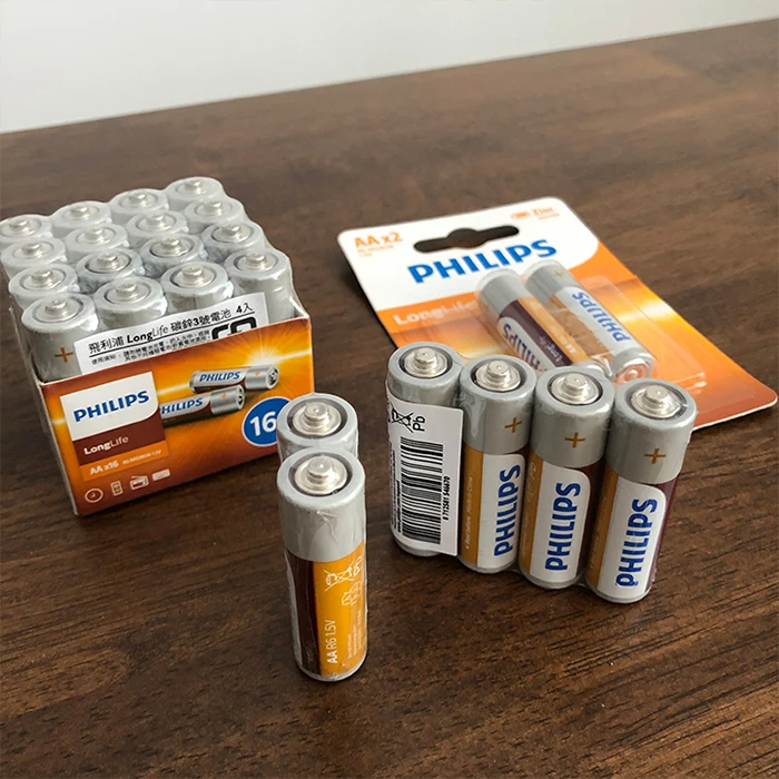 Carbon size batteries factory directly supply alkaline nimh lithium aaa battery