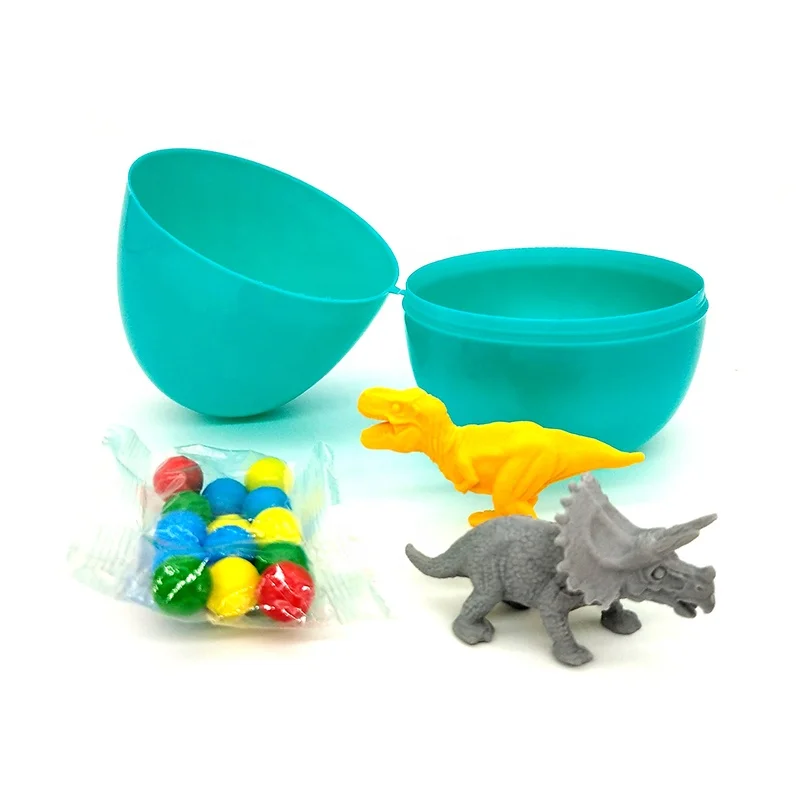 
novelty dinosaur eggs candy surprise toy plastic with candy 