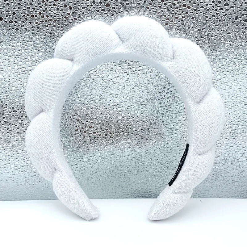 Novel and creative high - grade sponge hair hoop head towel flannelette headdress