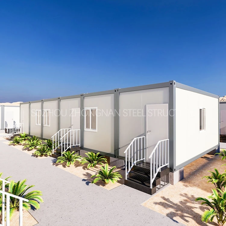 manufacturer low price temporary removable 20ft flat pack prefab container house for Worksite and Isolation