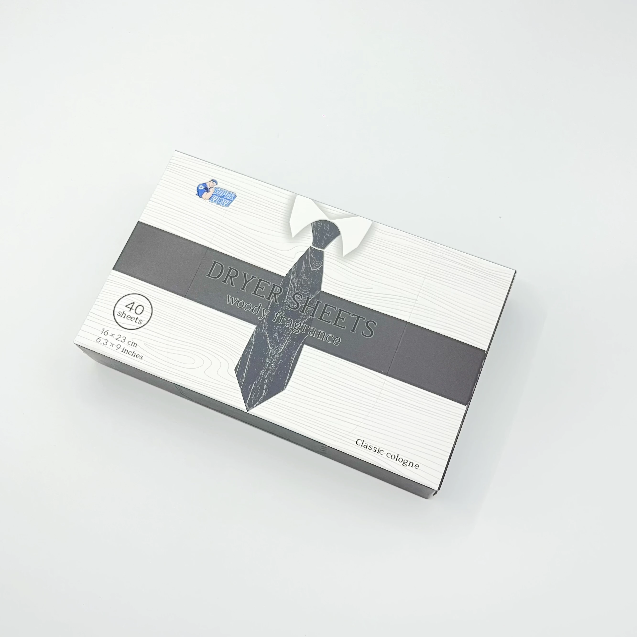 Customized Gentle Scented or Unscented Fabric Softener Dryer Sheets for Sensitive Skin