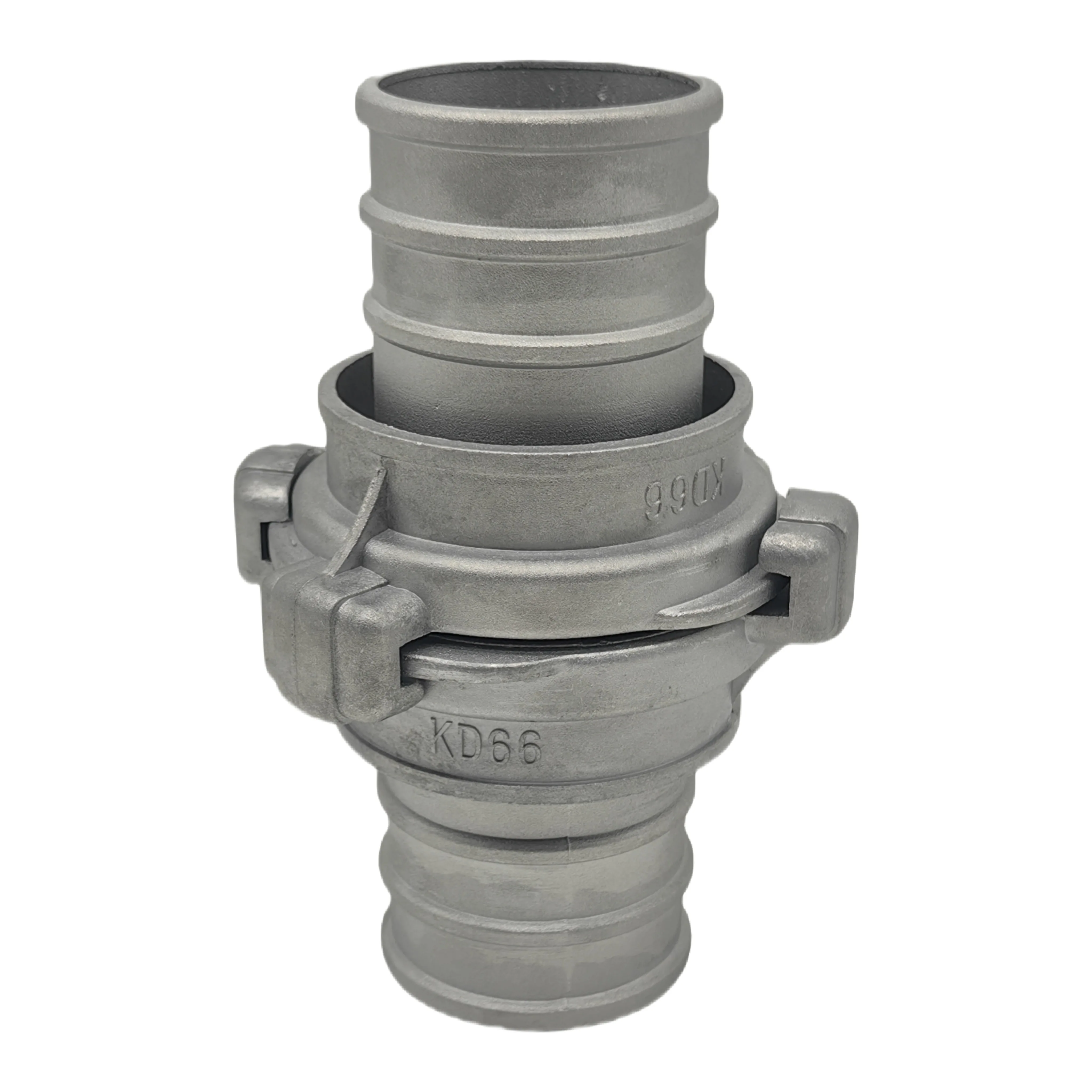 Threaded 66mm Fire Connectors Aluminium Russian Gost Fire Hose Coupling