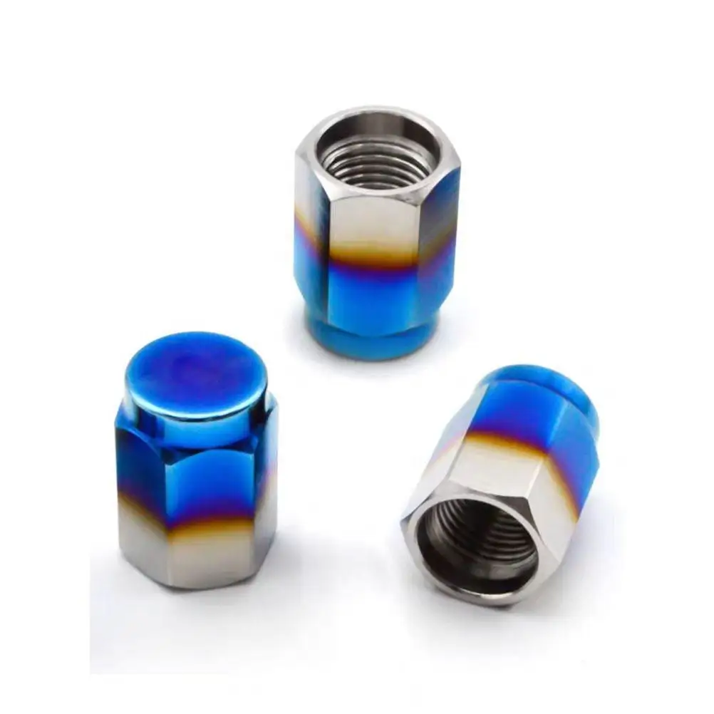 Auto parts Titanium wheel lug nuts Ultra Light titanium gr5 alloy bolts for auto parts by BST-TI