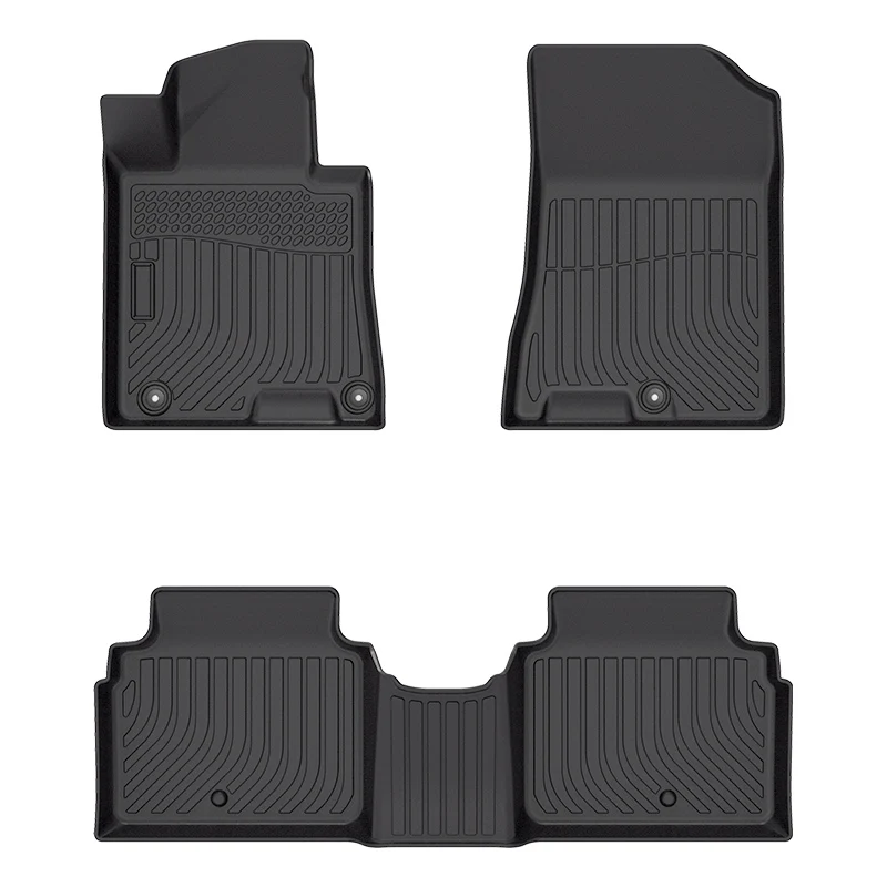 Car Interior Accessories 3D TPE Car Floor Mats All Weather 5D Trunk Mats Carpets for Prado 120 Cargo Liner Foot Mat