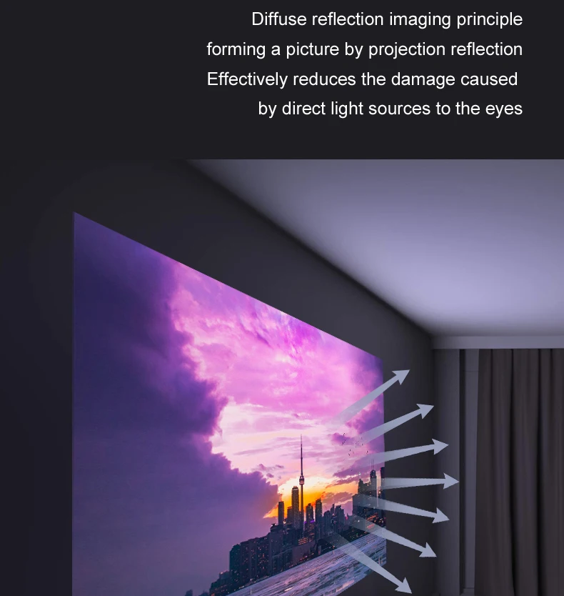 
Latest 4K Laser Smart Touch Projector Screen With Stand 