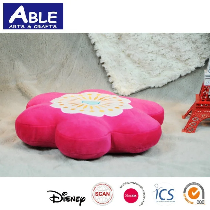 Cute Baby Home Textile Plush Stuffed Toys Flower Shaped Decor Pillow Cushion