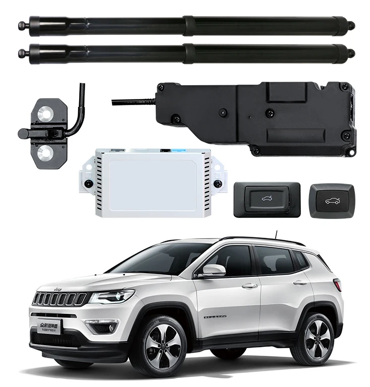 
Electric Tailgate Lift For Jeep Compass 2017+Car Intelligent Remote Control Tail Box Open Rear Trunk With Leg Sensor Auto Lifter 