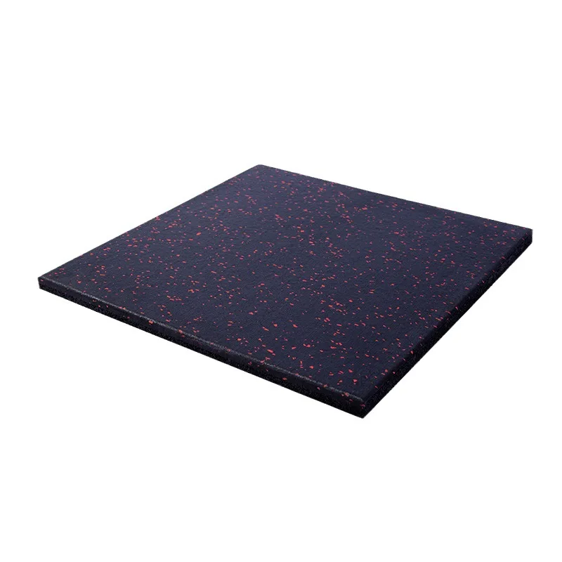 Hot Sale SBR Rubber Gym Mats Elastic Weight Lifting Gym Rubber Flooring Tiles Gym Rubber Floor Mat With Epdm Granules
