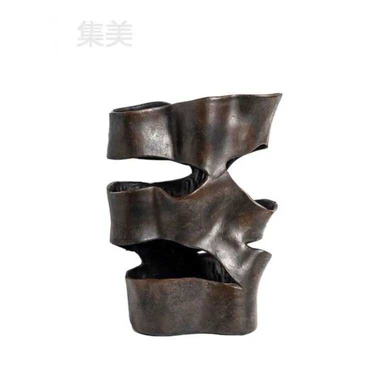 Modern Vintage Art Deco Resin Vase and Decor Polyresin Wedding Vases for Christmas Holiday hotel decor