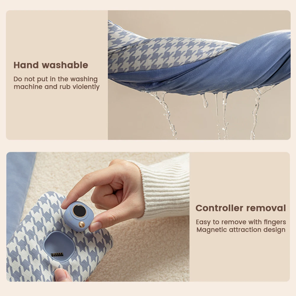 2022 new smart charging warm control temperature other scarves winter USB heating heated scarf