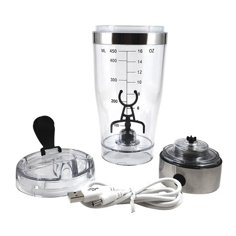 для протеина, перезаряжаемый вихревой Миксер Для протеиновых смесей, Электрический протеиновый шейкер из нержавеющей стали