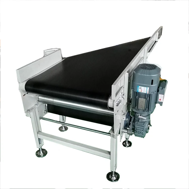 Customized Endless Belt Conveyor Express Logistics Sorting Turning Line Conveyor Equipment Conveyor Belt