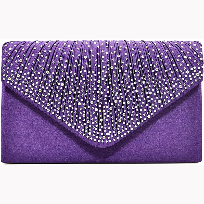 
Dongguan China HERUN OEM / ODM Custom Handbag Shoulder Bag Genuine Leather Envelope Women Fashion Mini Handbags Evening Clutch 