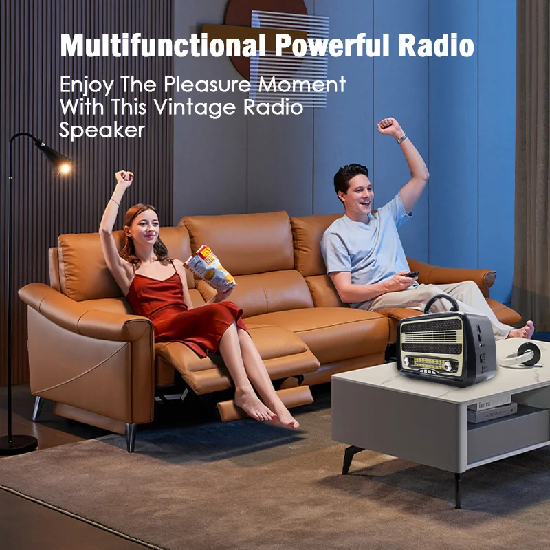 Depuy Synthes Fms Vue Cassette Recorders Mini Radio Transistor Radio with and Big Speaker Standard Earphone Jack High/Low Tone