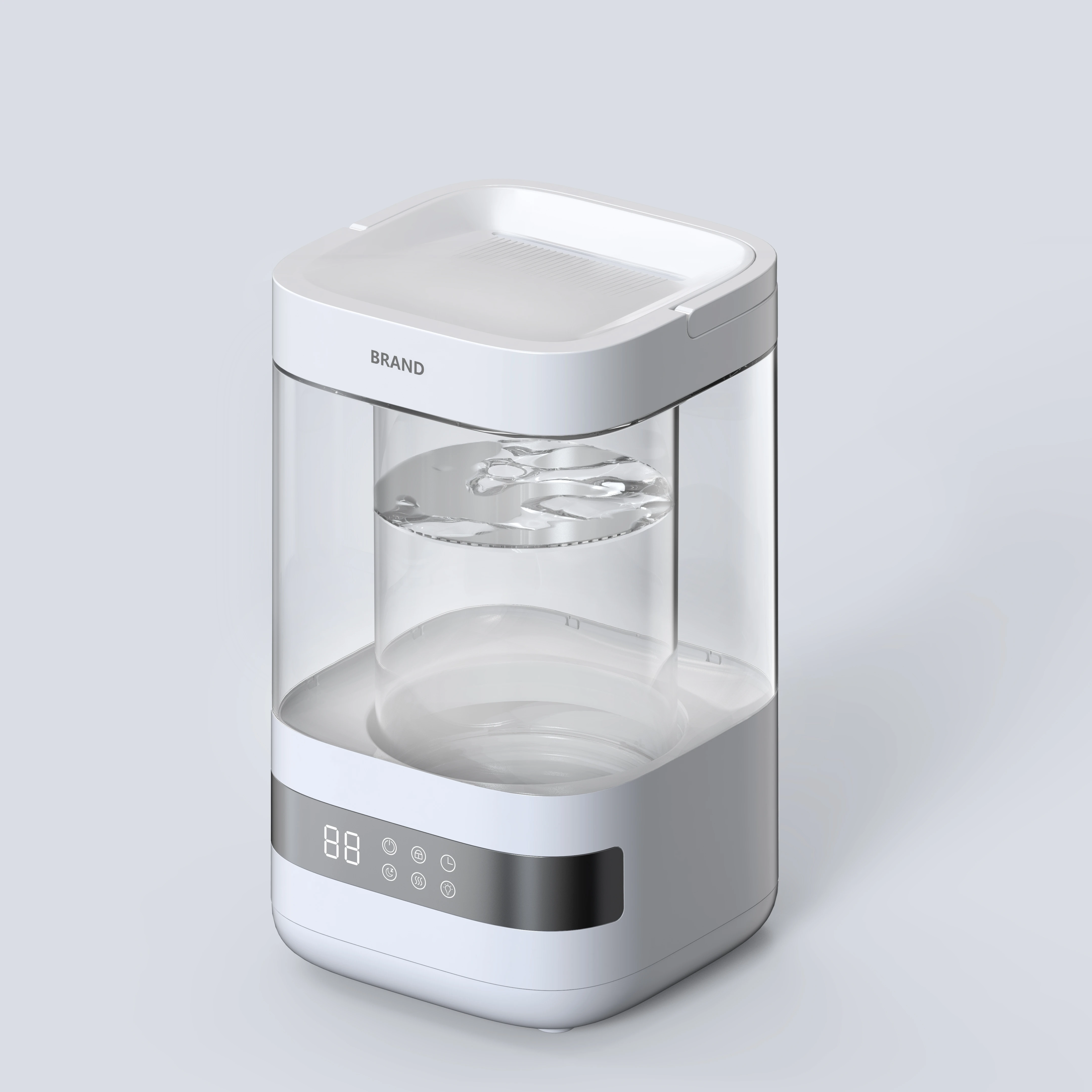 2024 GEMEO New Design Warm Mist Output 100 High Temperature Disinfection 3500ML Humidifier