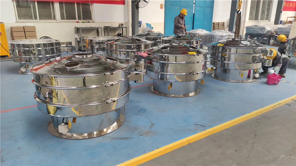 Spices protein casava powder maize flour grading vibrating sifting machine