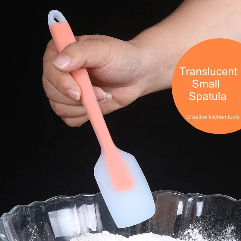Sell well silicon rubber spatula cream cake decorating spatulas heat resistant silicone kitchen spatula