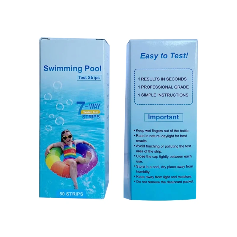 Swimming Pool High Quality Water Test 7 Item Rapid Test Strips